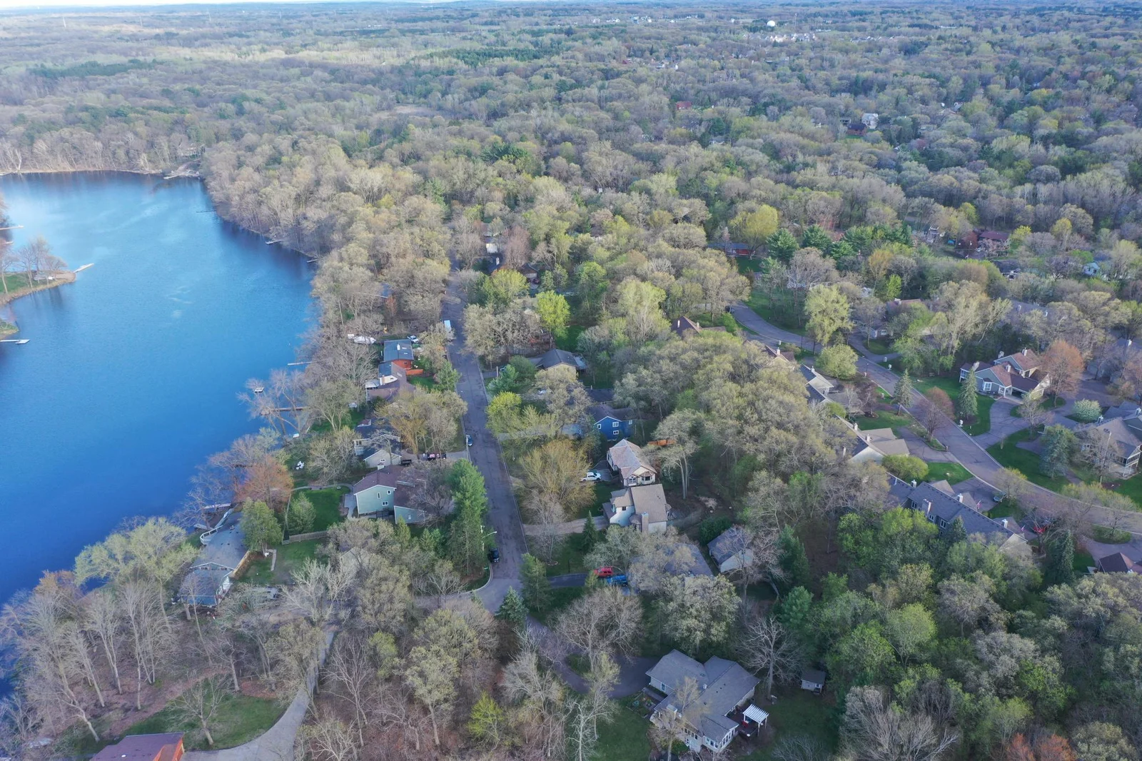 lot is adjacent to Long Lake
