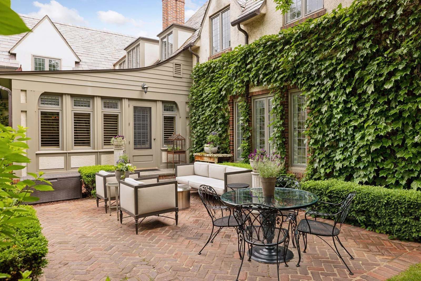 Step outside from the main level family room for outdoor relaxation, entertaining, and play.