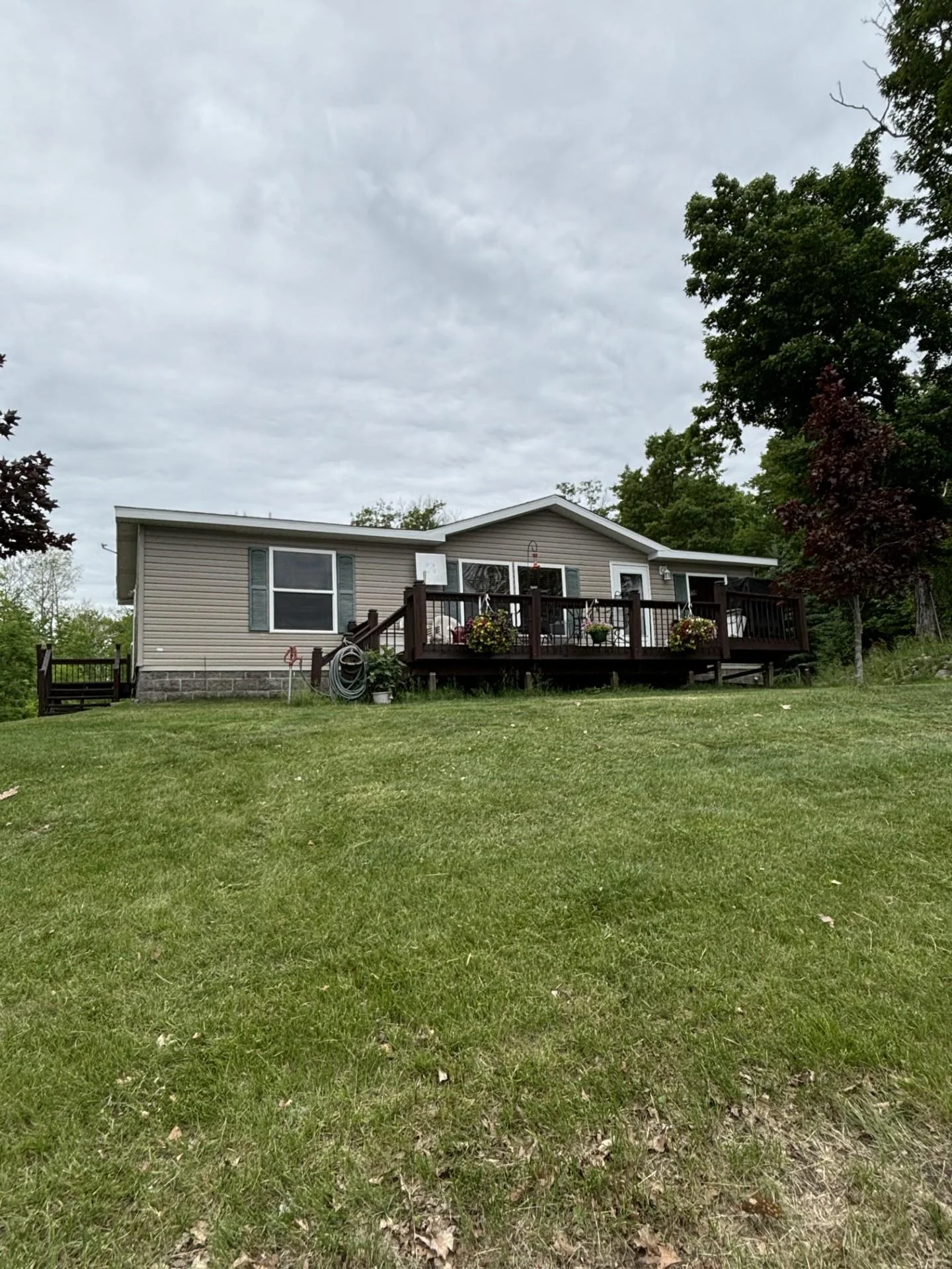 Front of home.