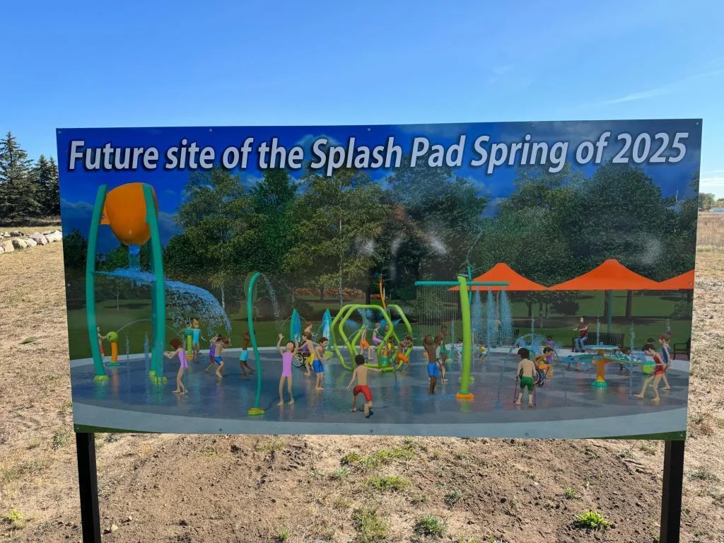 Nearby splash pad coming soon