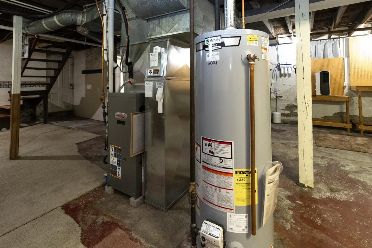 Newer Furnace and Water Heater