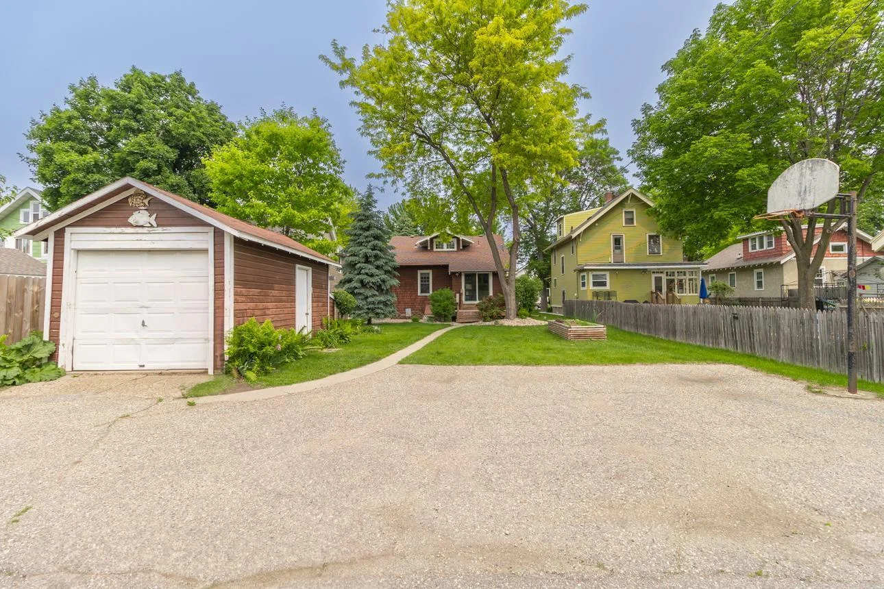 Back Yard and Garage