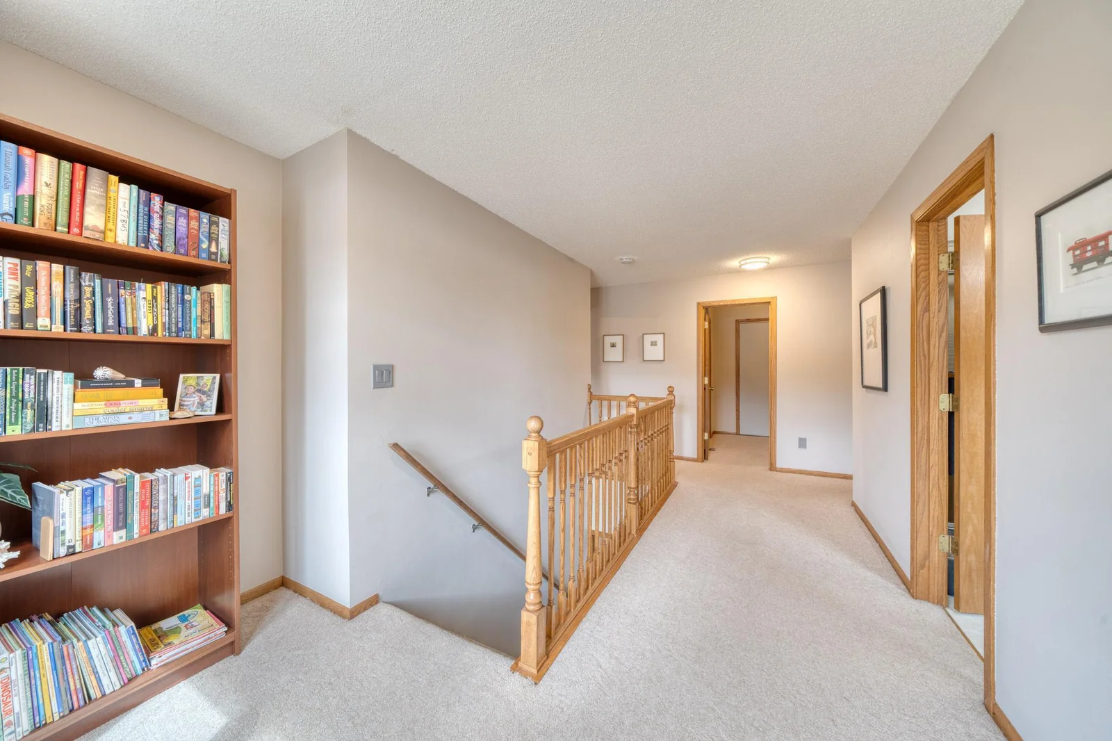 Upstairs sitting area