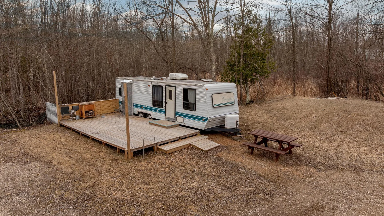 Plenty of space for you to create your own oasis