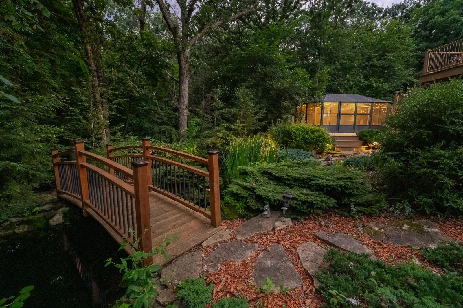 Lighted Gazebo