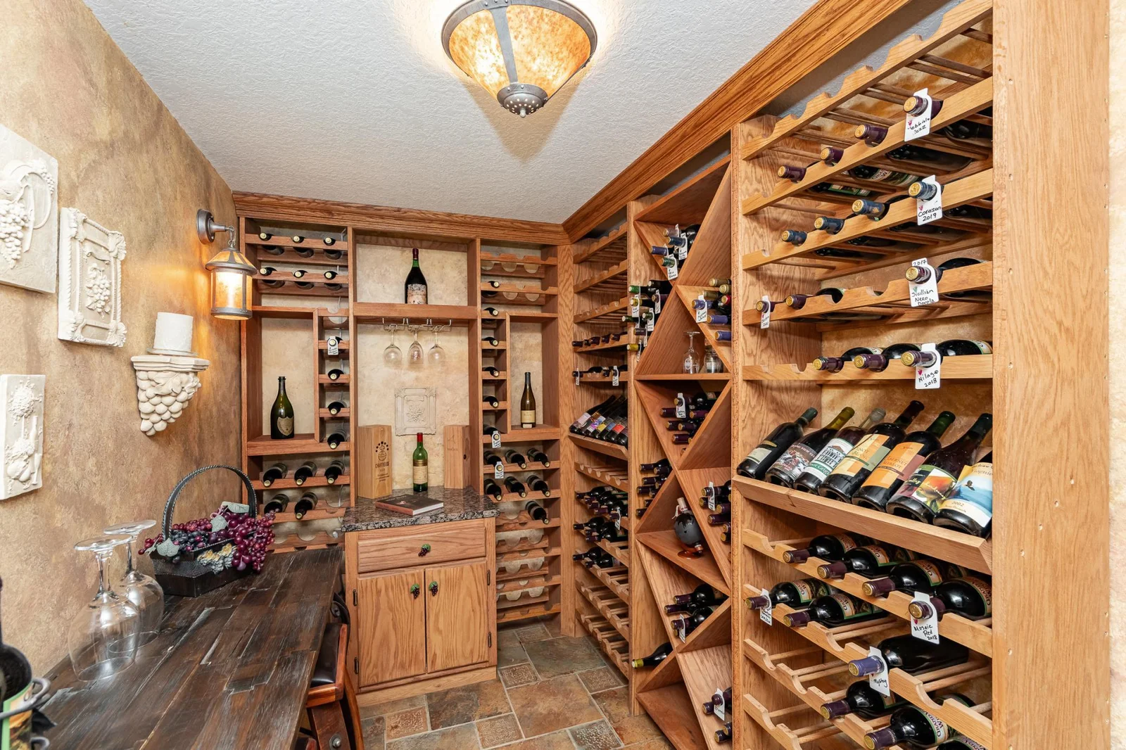 Great area to savor your favorite vintage with friends!