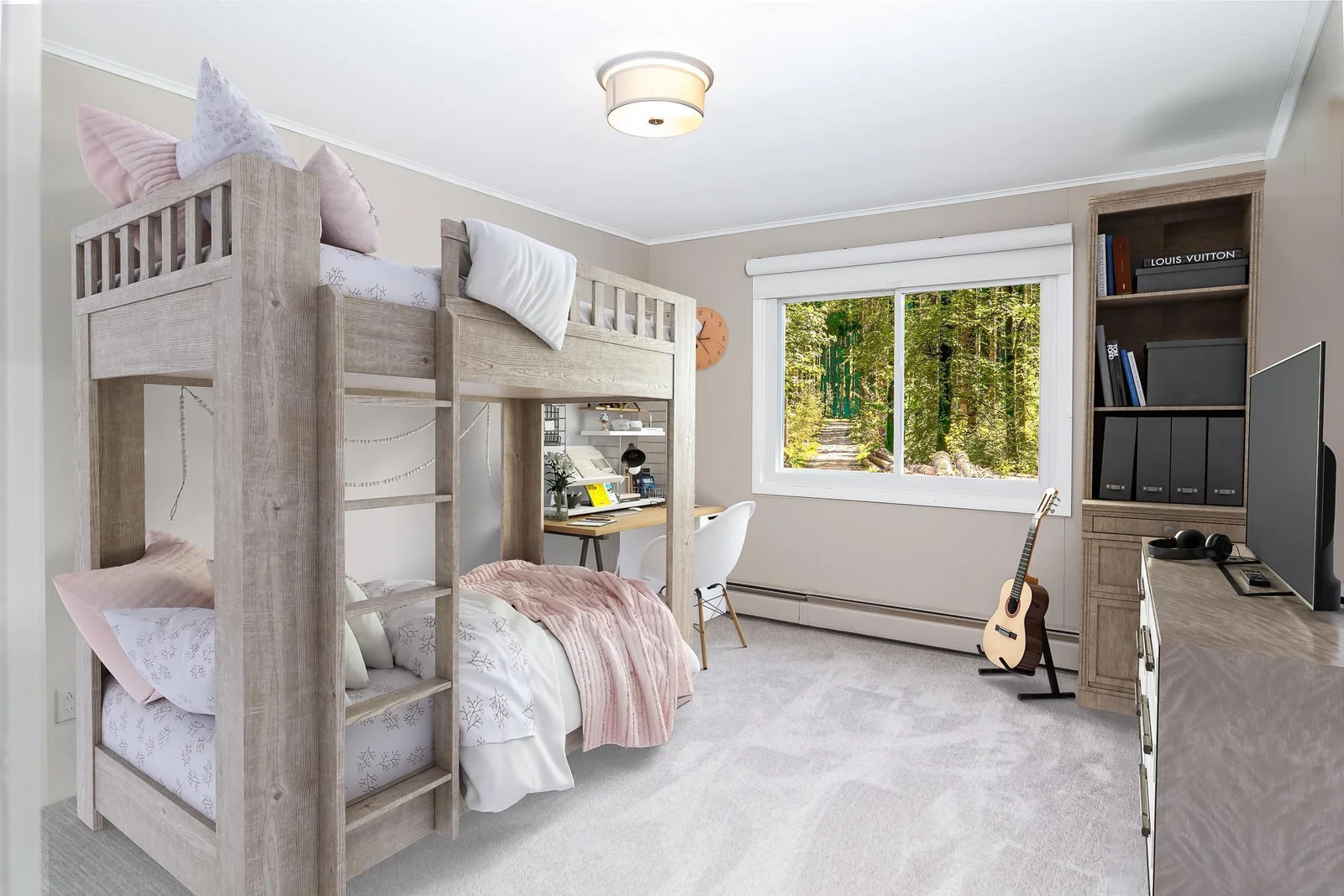 Upper Bedroom *Digitally staged