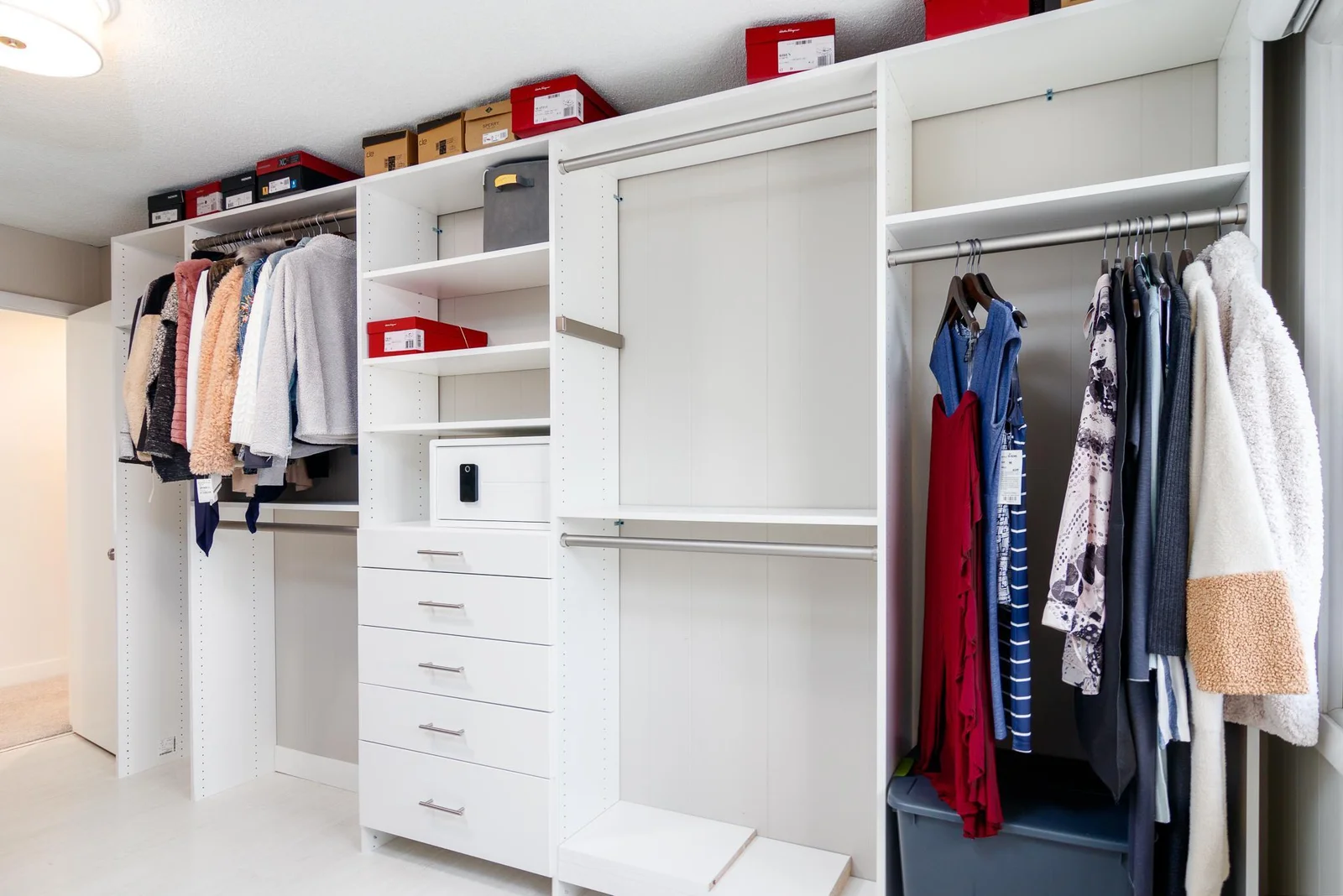 Master closet