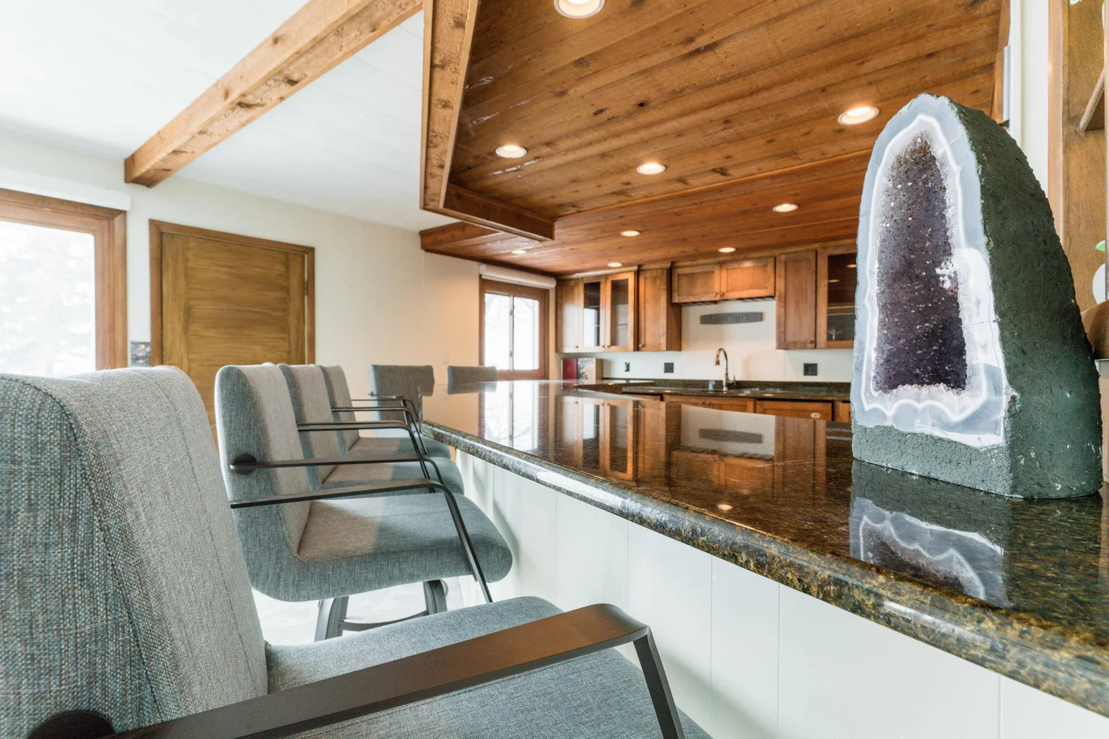 Lower level full wet bar