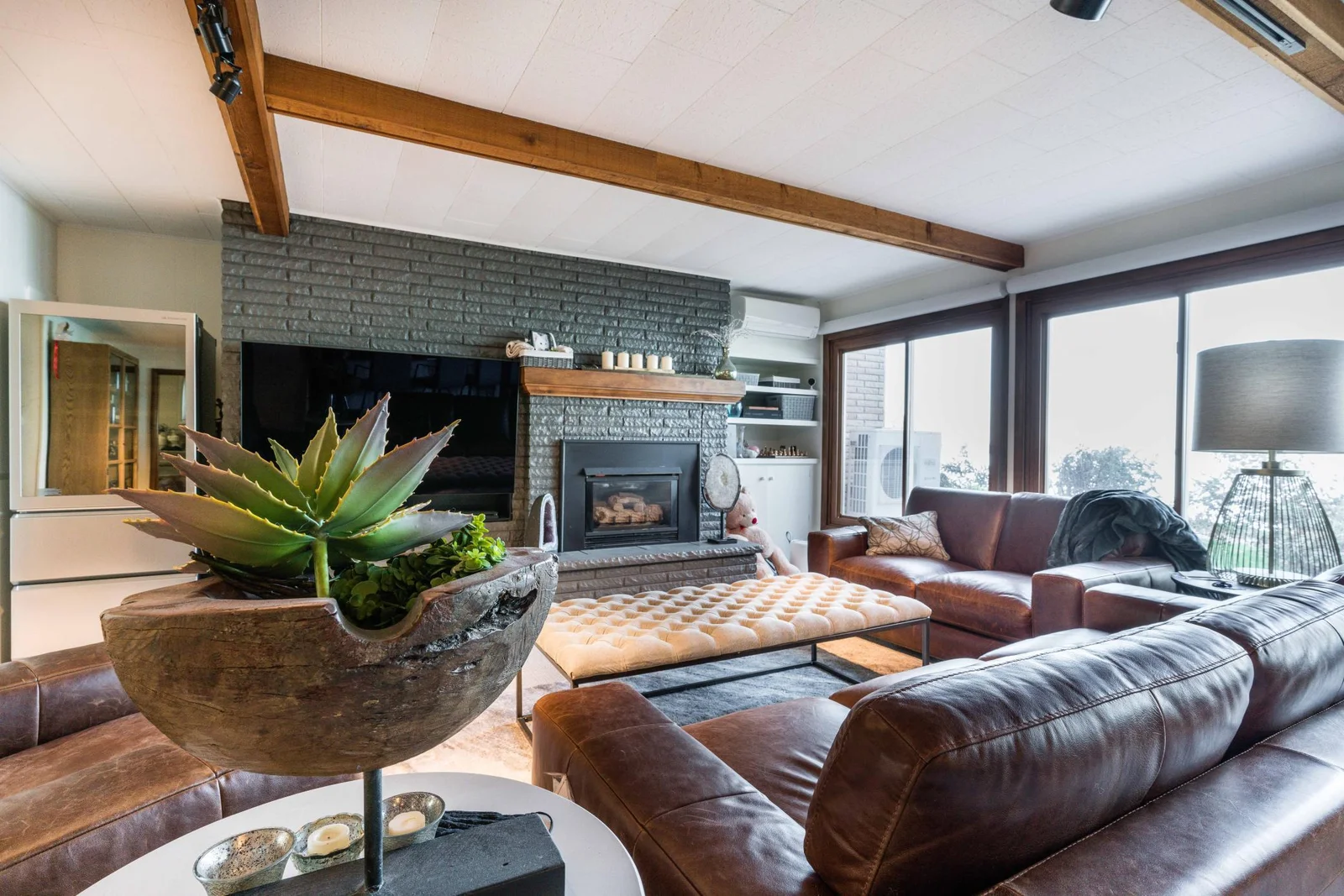 Lower level family room