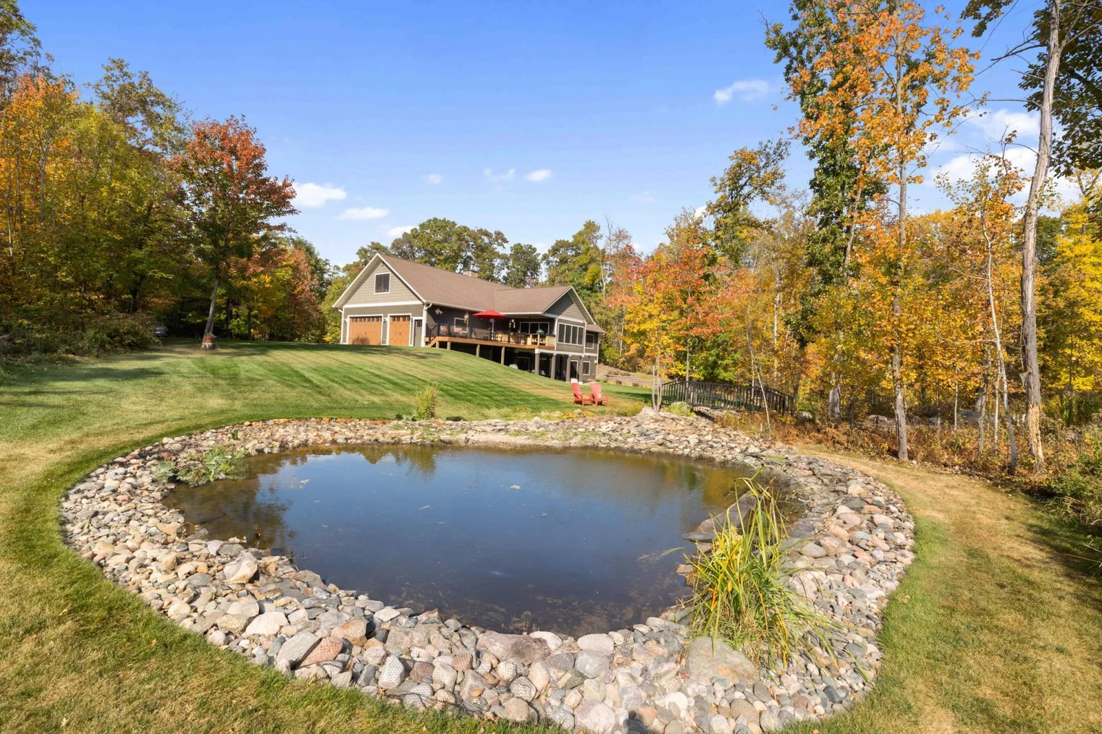 Lower pond