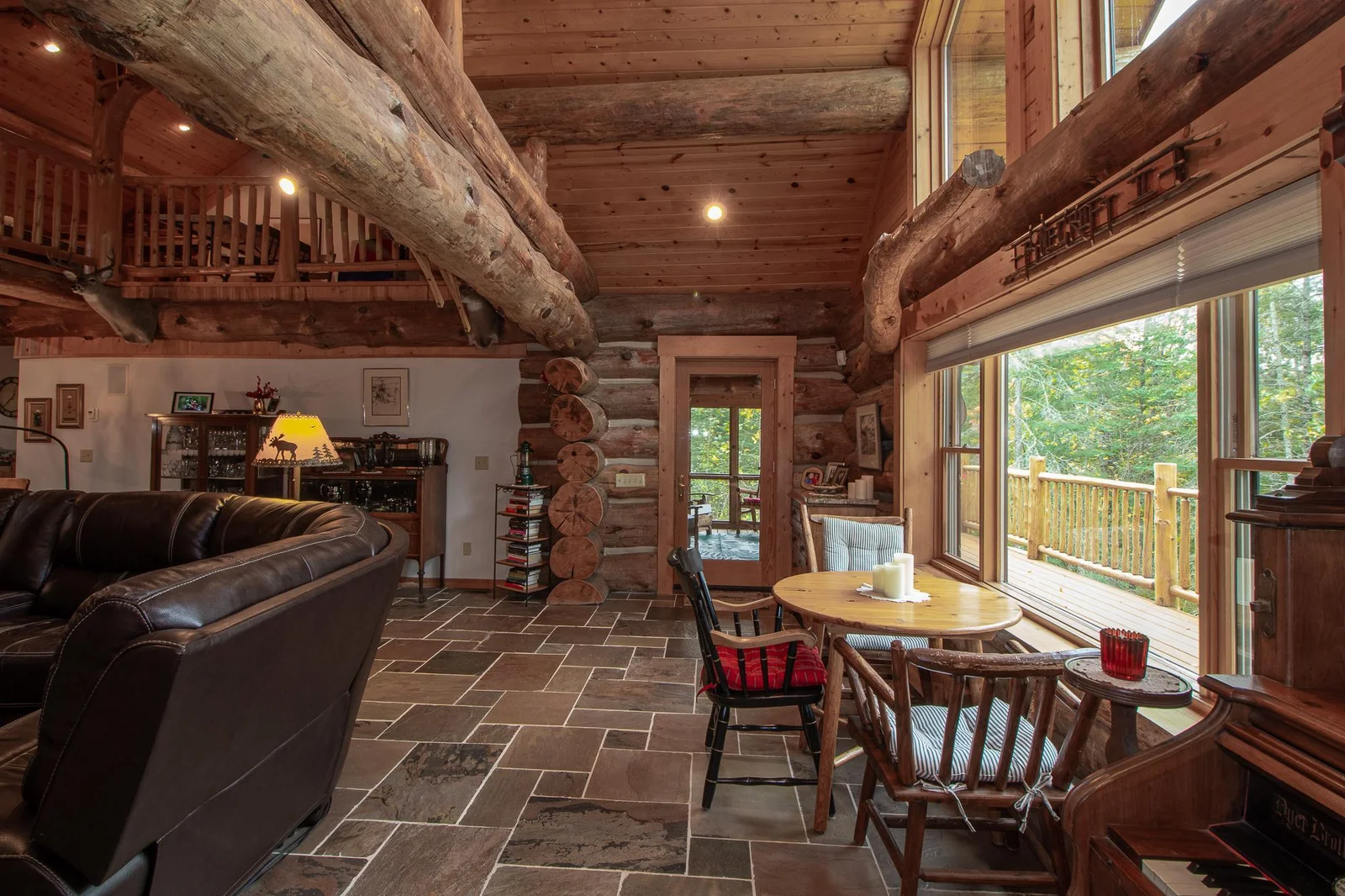 Large log beams