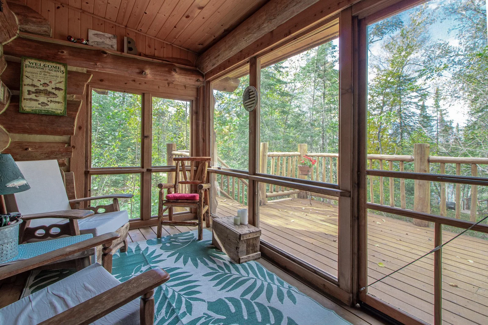 Porch to the deck