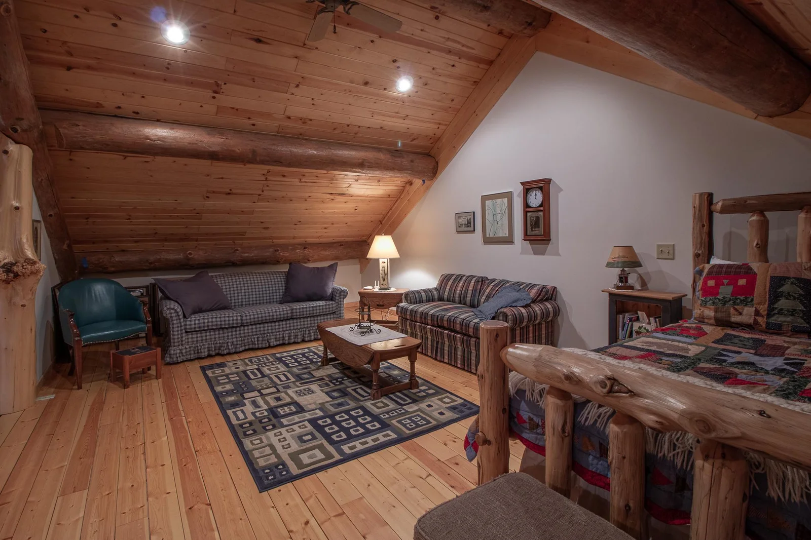 Loft living area