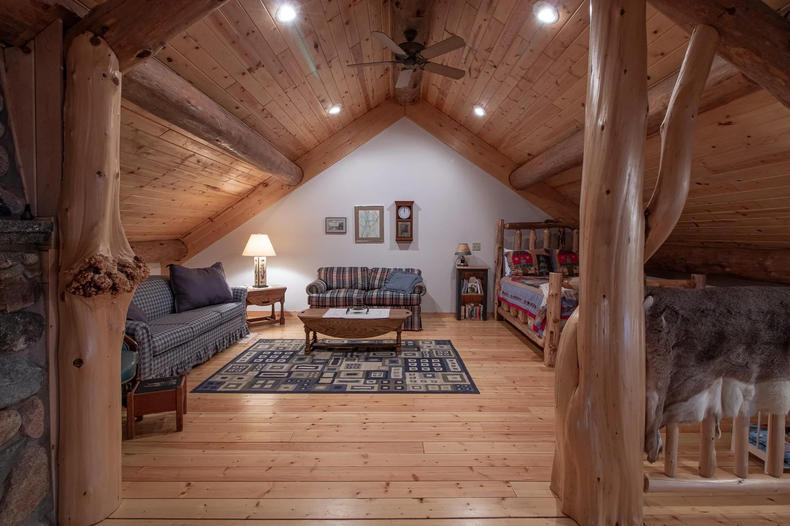 Loft sleeping quarters