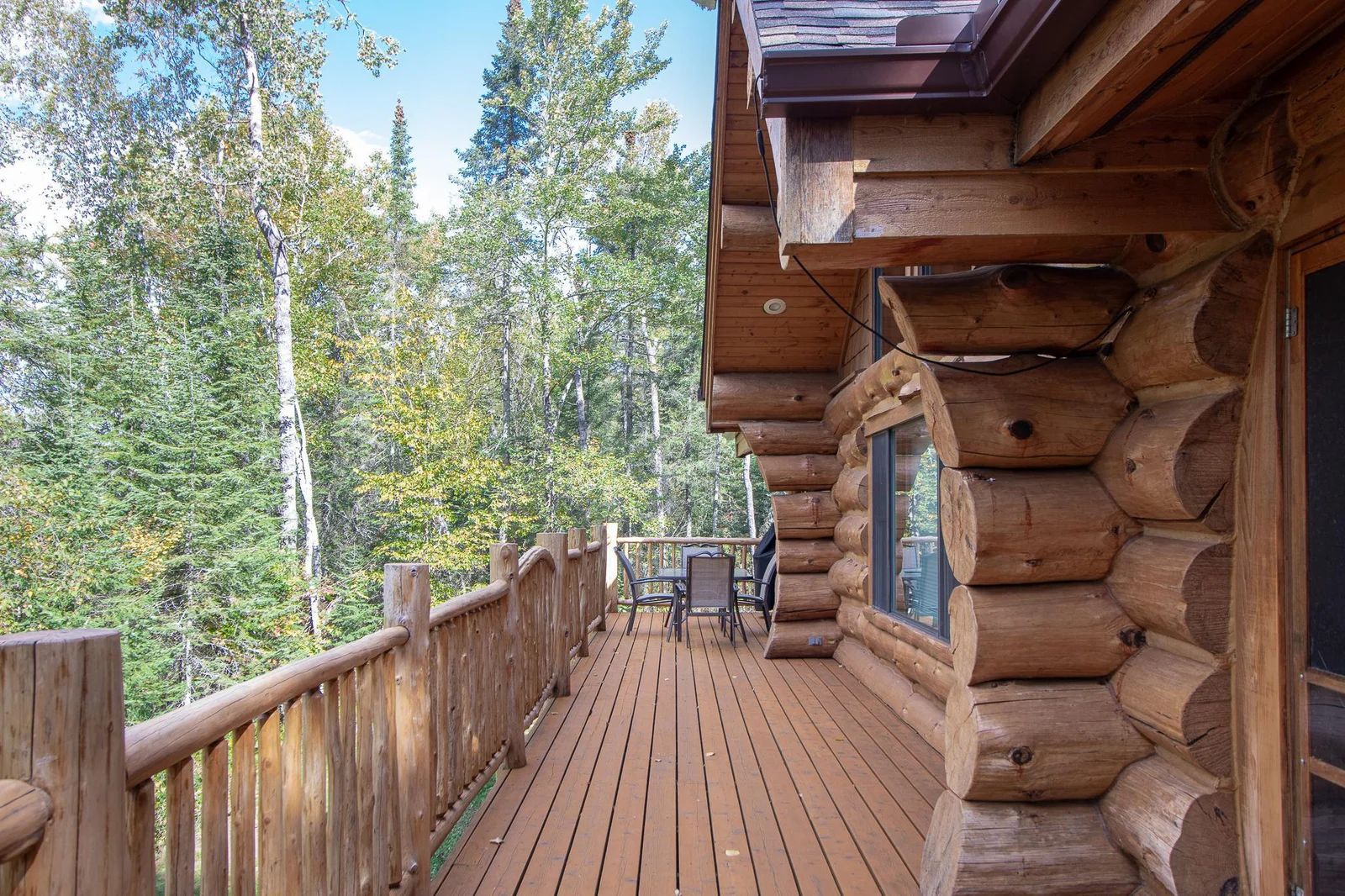 lakeside deck