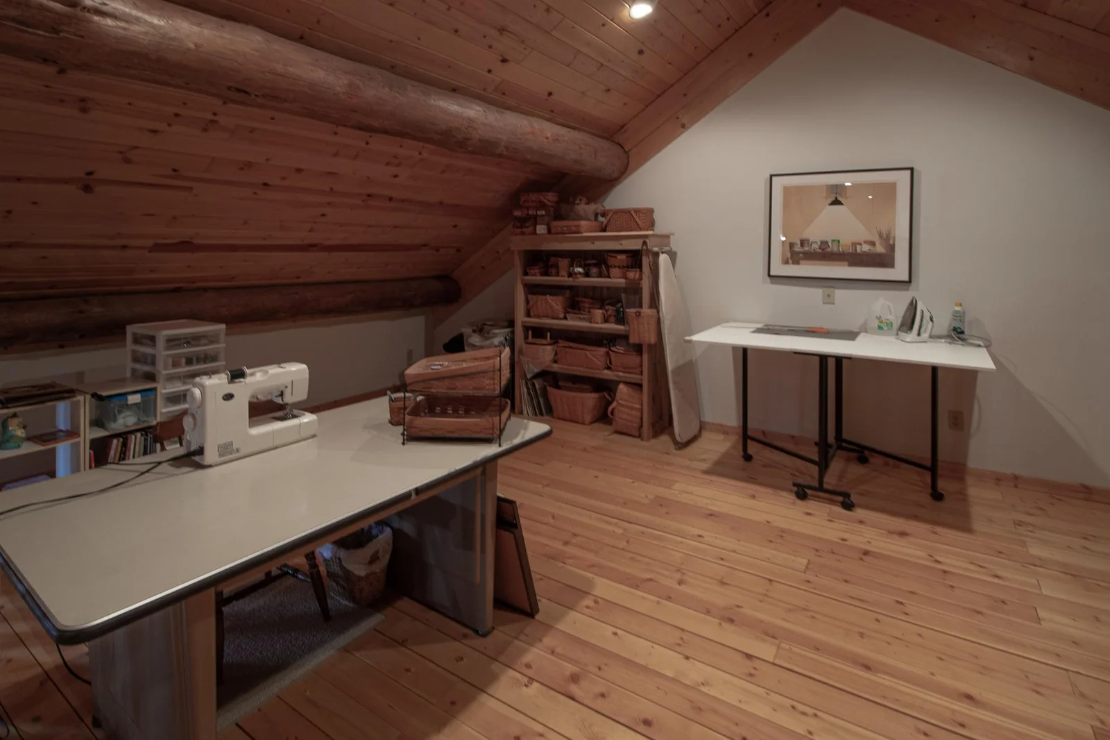 Loft work room