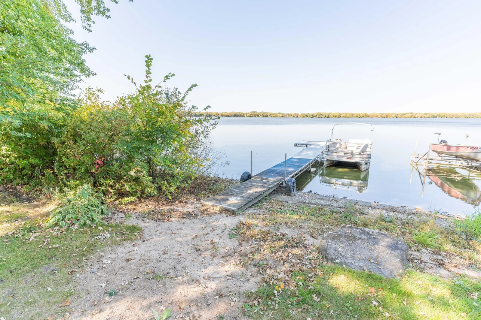 Dock included with the sale