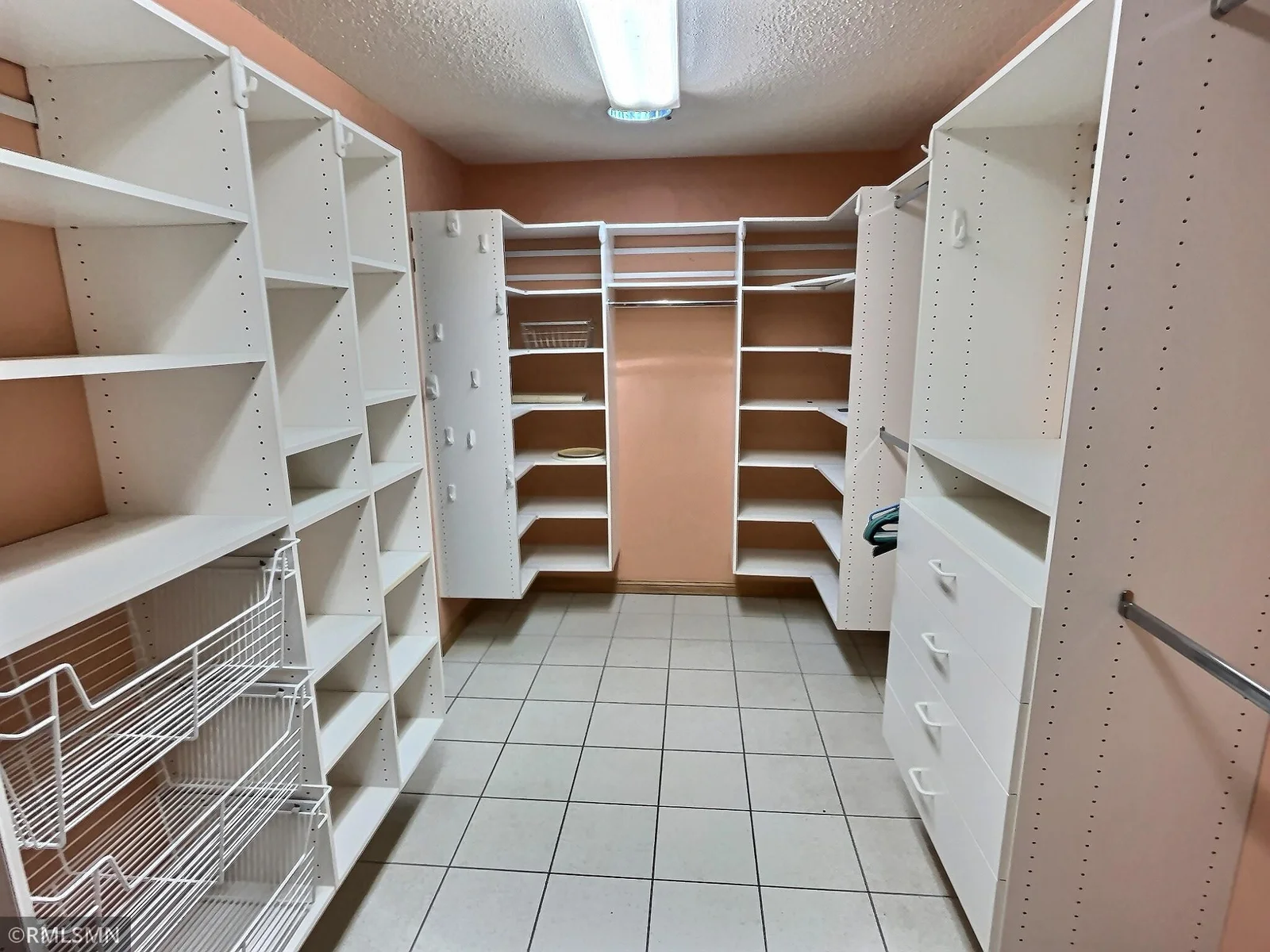 Imagine a walk-in closet with offering more than enough space for all your clothes and shoes.