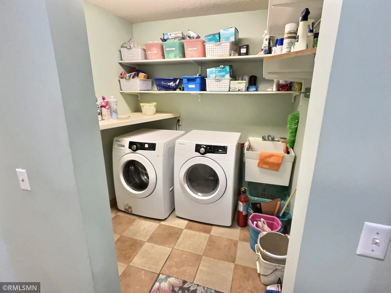 Main floor laundry to conveniently serve all four bedrooms.