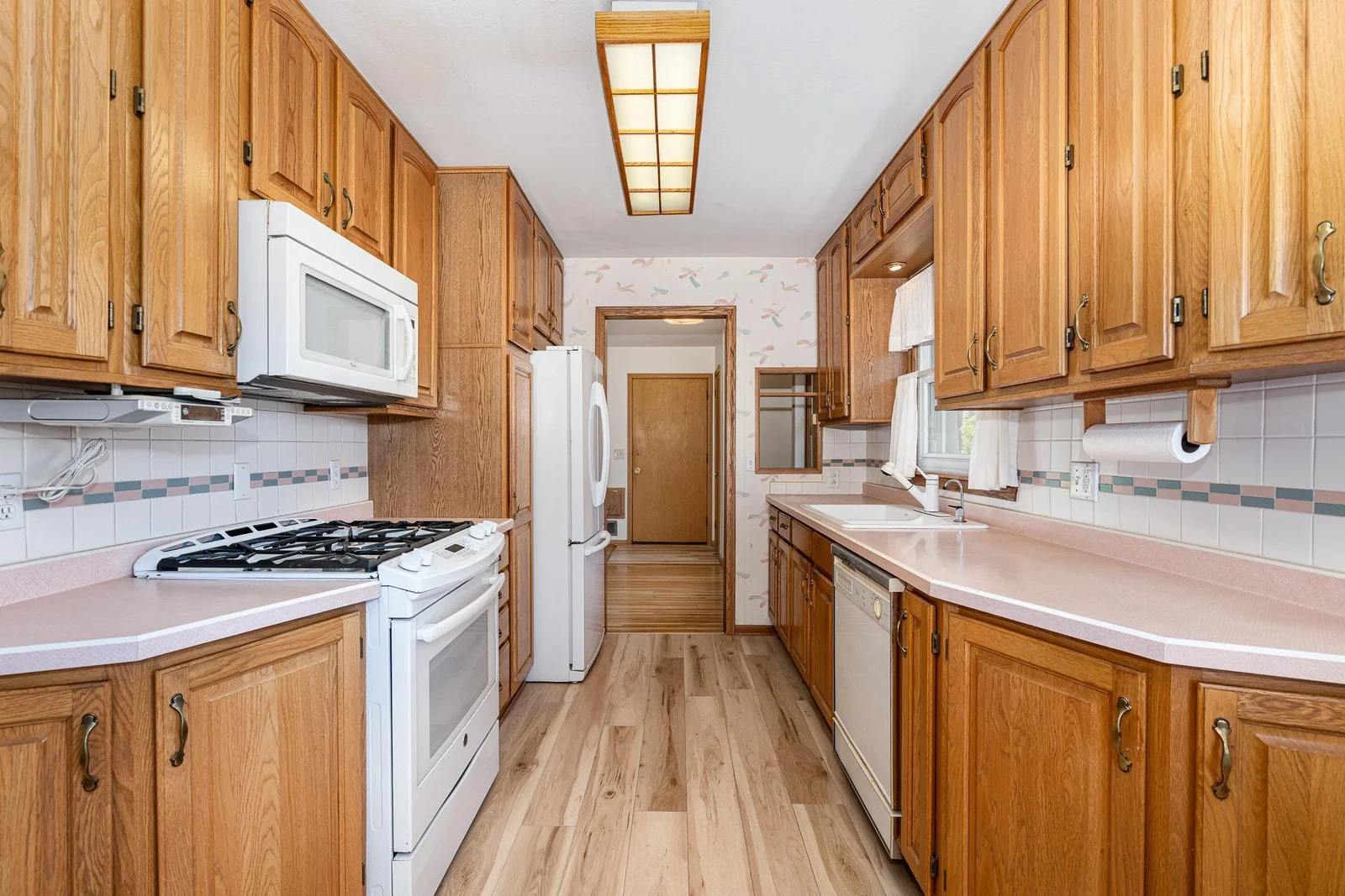 Newer flooring and plenty of space