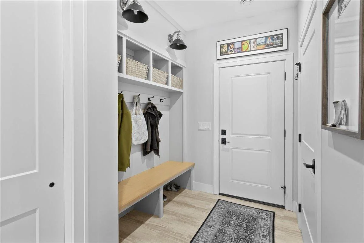 Mudroom from Garage