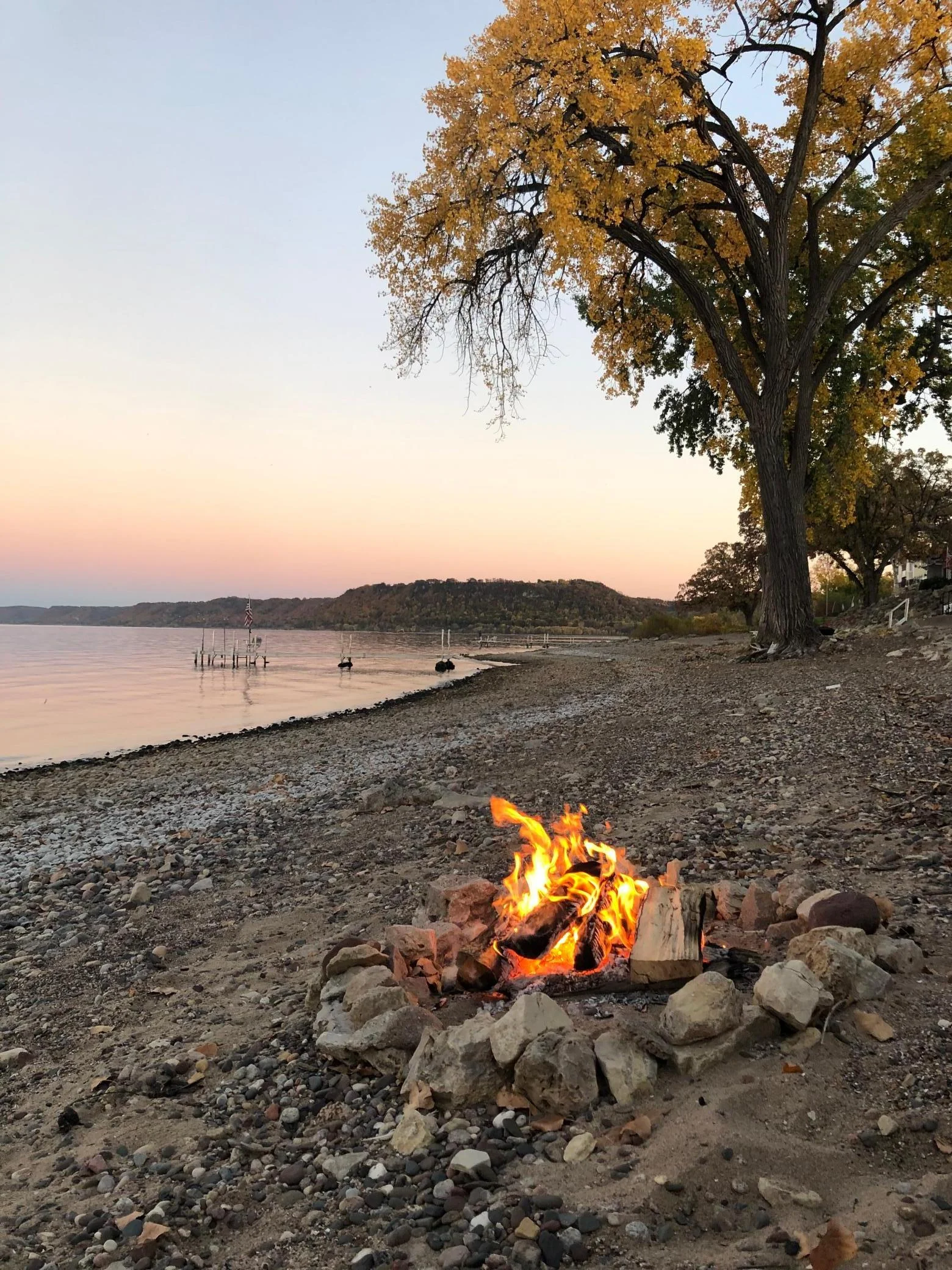 Bonfire on the Beach