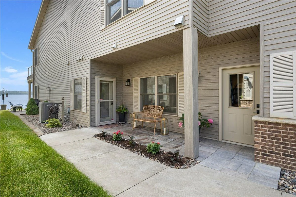 Front Entrance & Garage Access