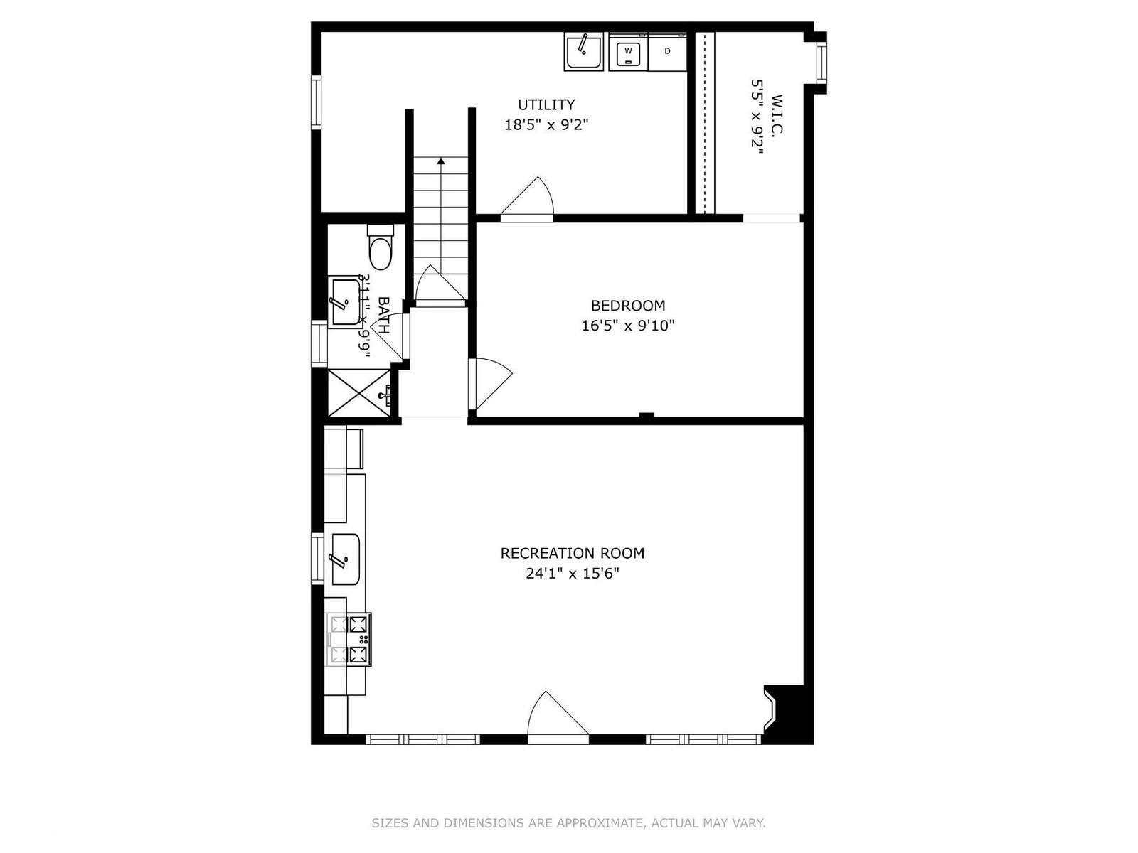 Lower floor plan