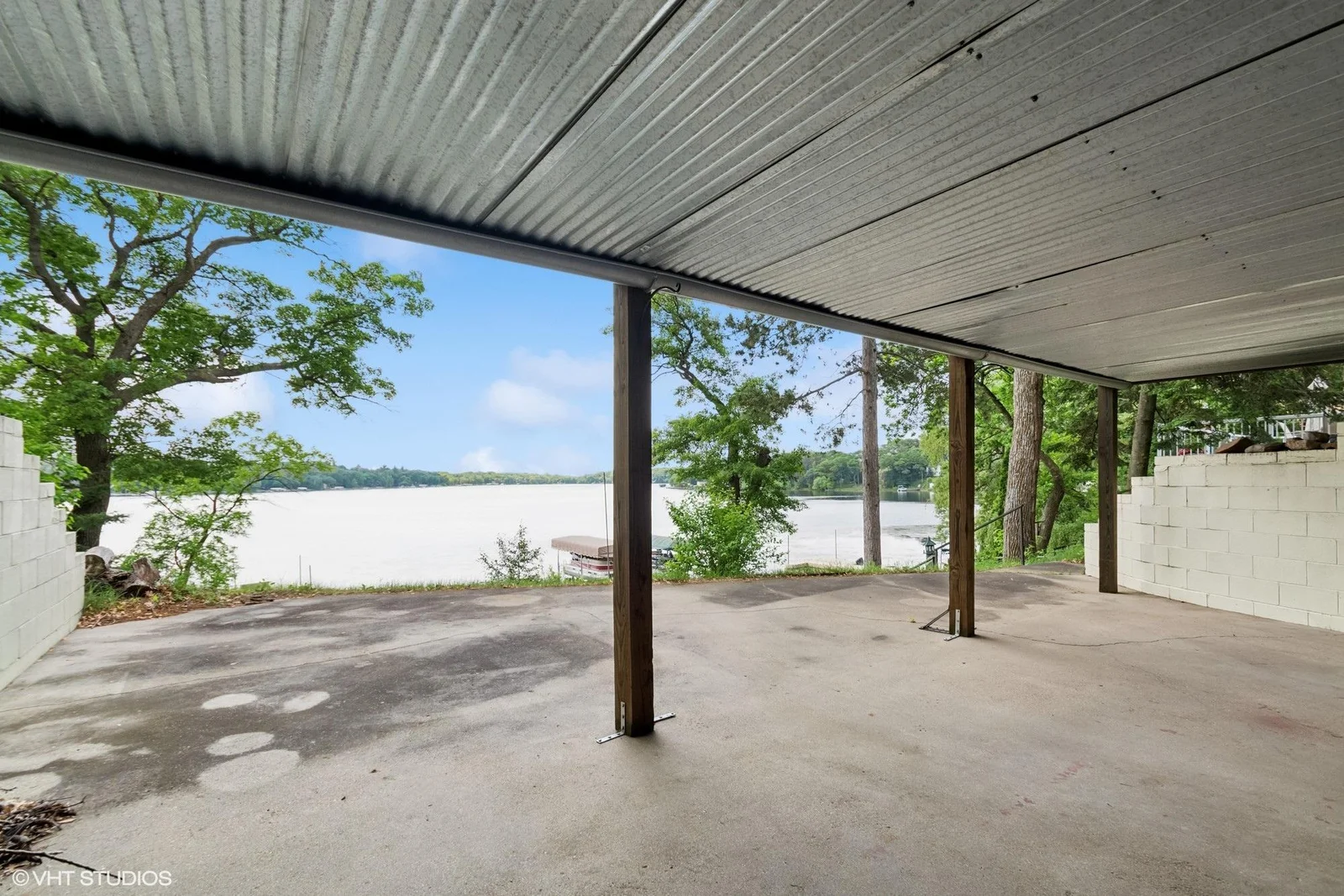 Covered patio - great to entertain or just enjoy the view