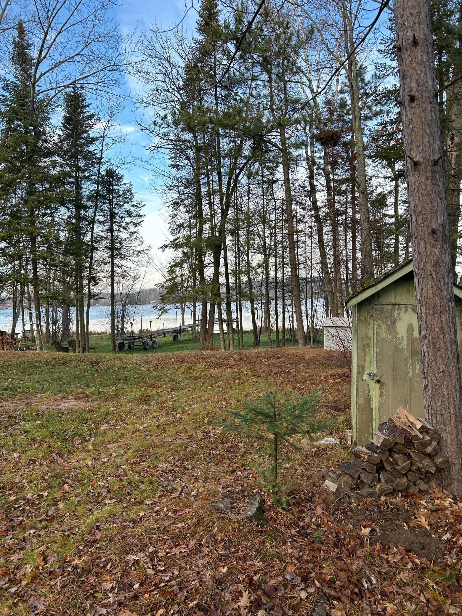 View from property edge