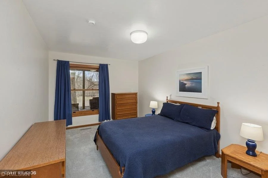Bedroom 2 located on the lower level