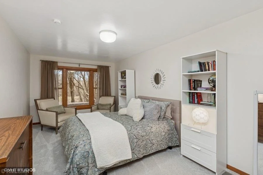 Bedroom 4 located on the lower level