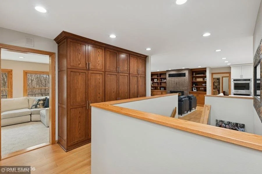Great storage in the back entryway!