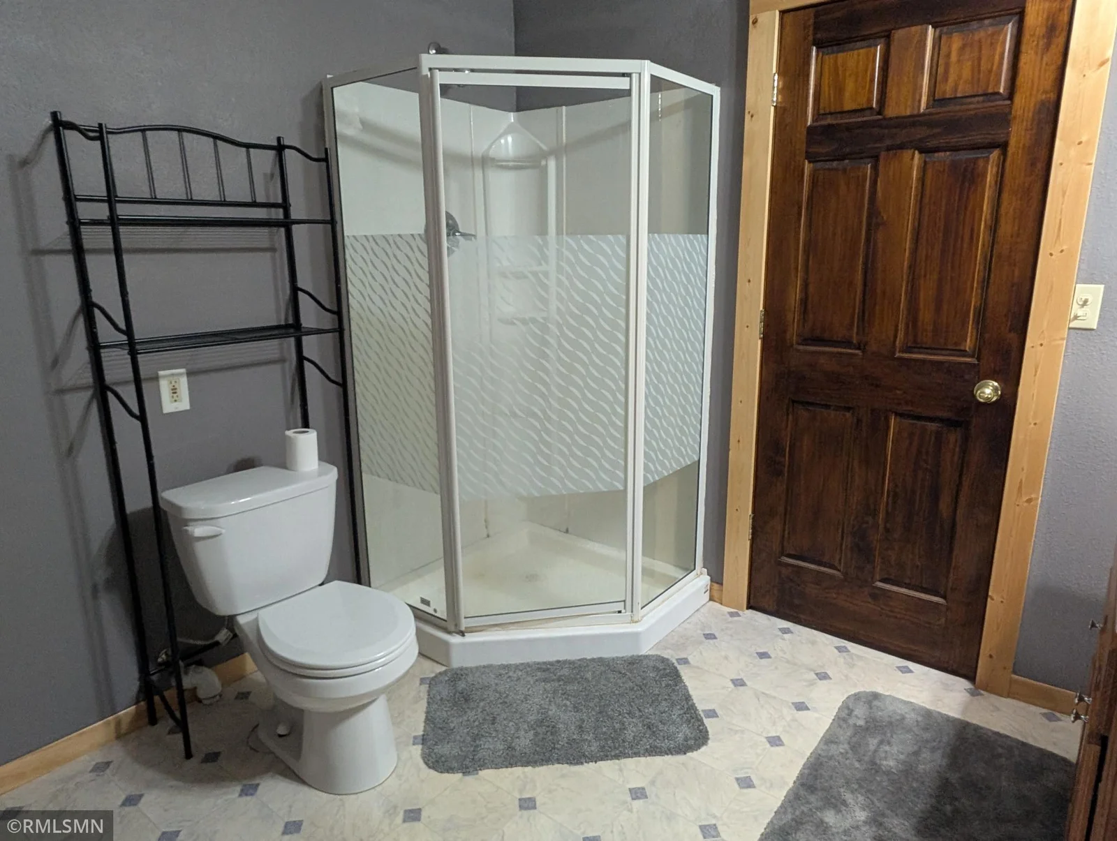 Lower level 3/4 bathroom