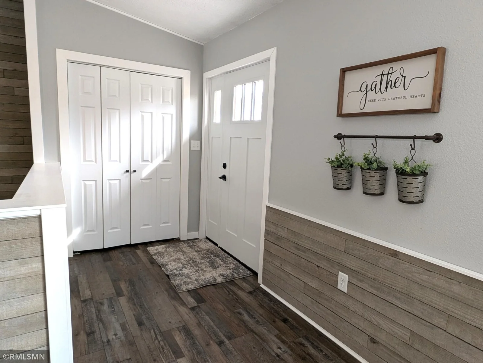 2nd entrance with new door.