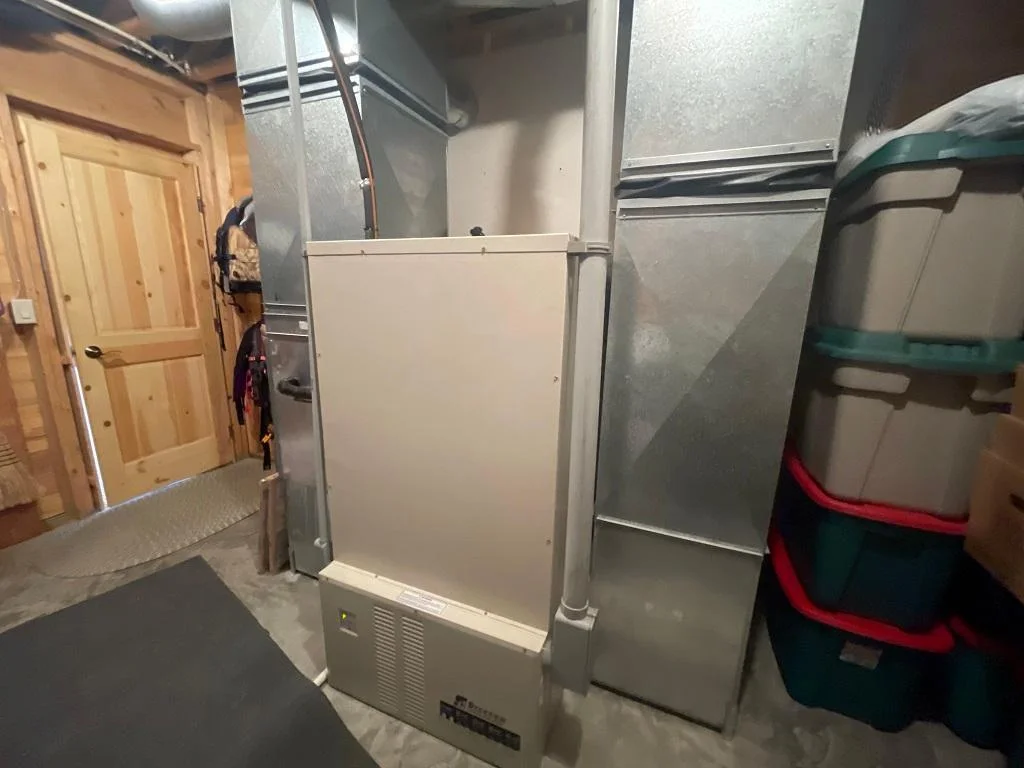In-floor heat plus Steffes furnace.