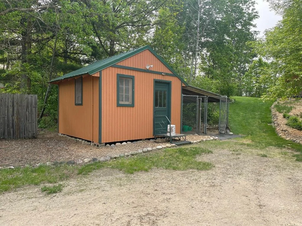 Garden shed.