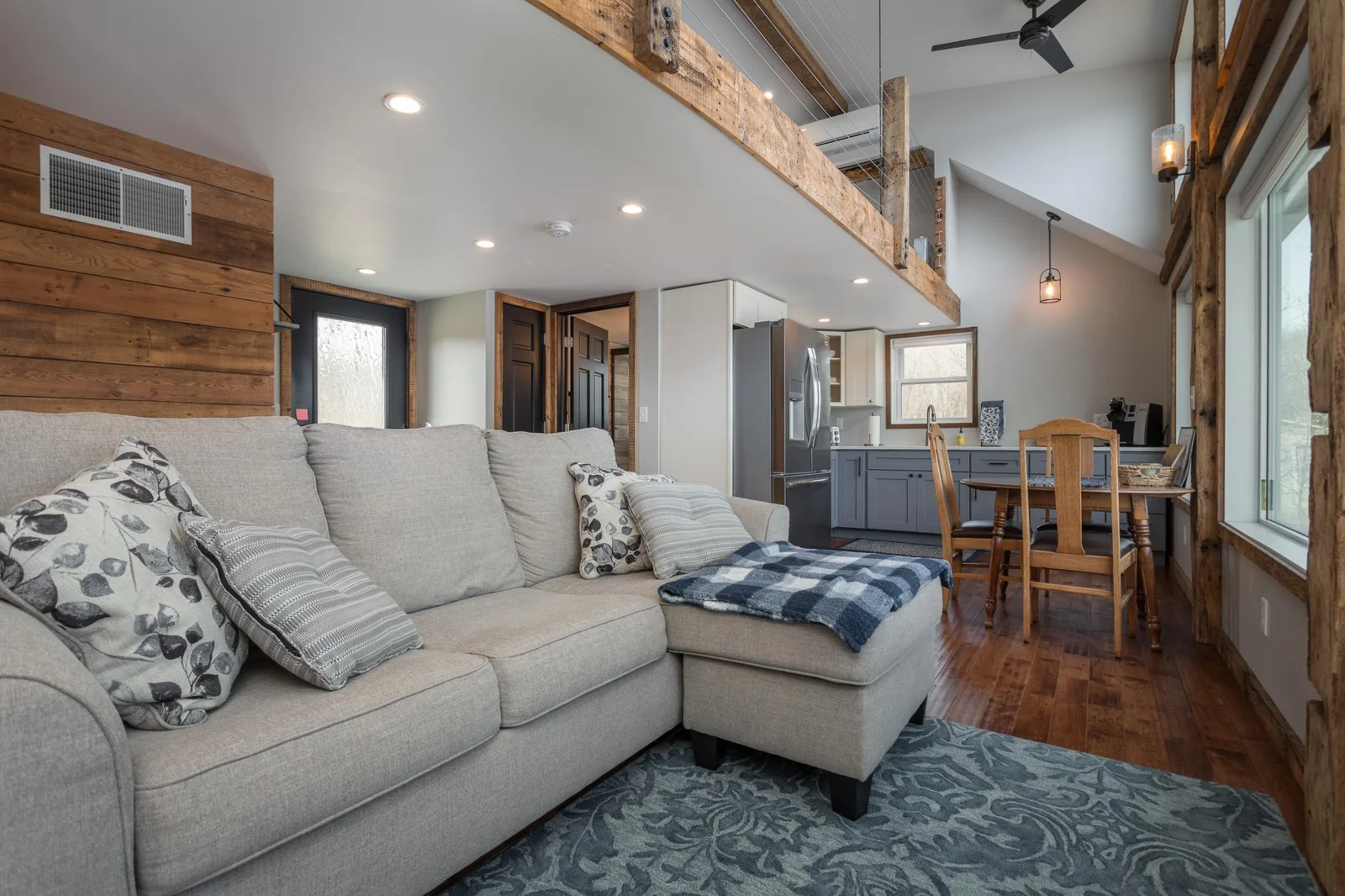 Cabin living room