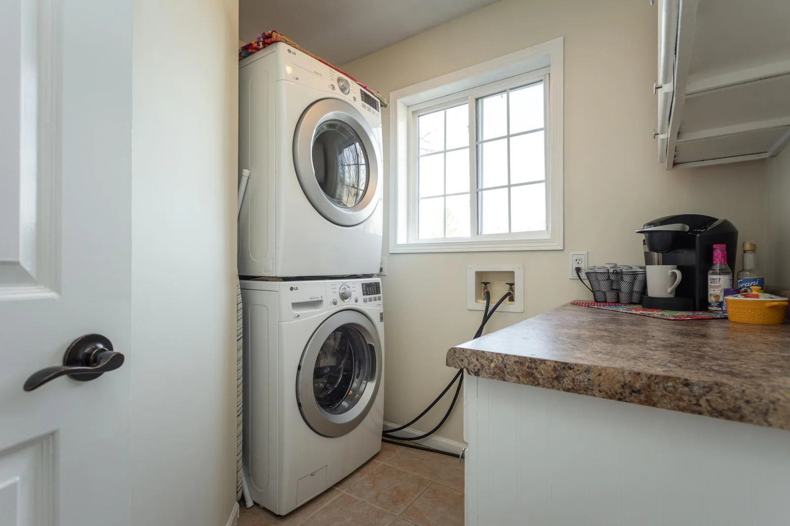Main floor laundry room