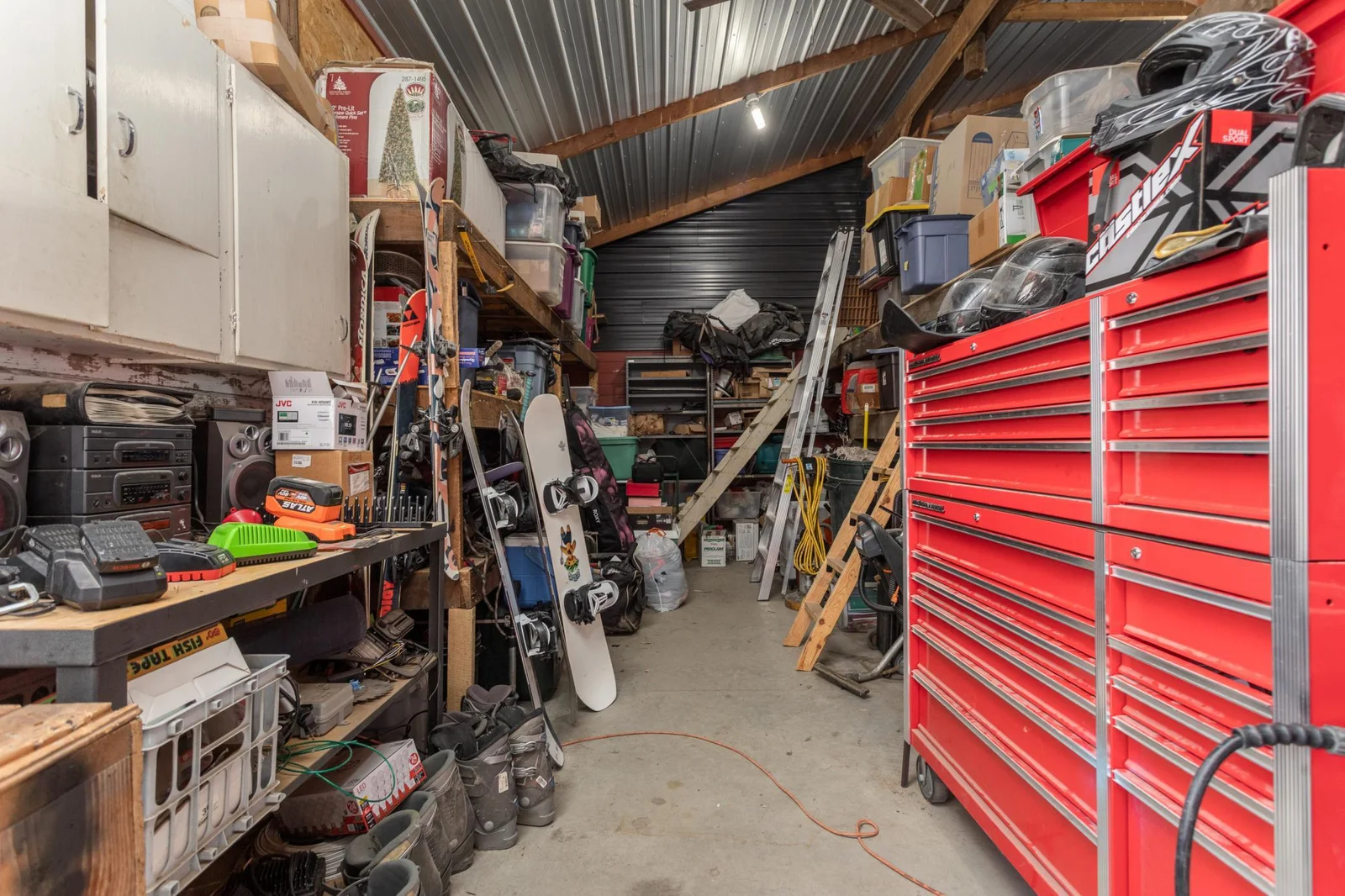 Tool Bench Workshop area