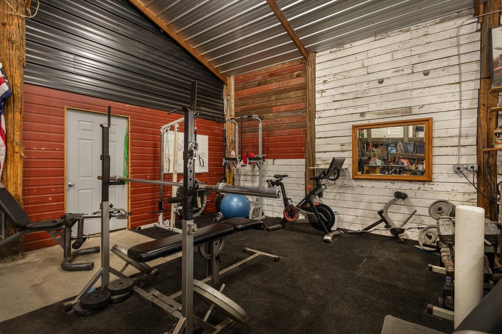 Workout area