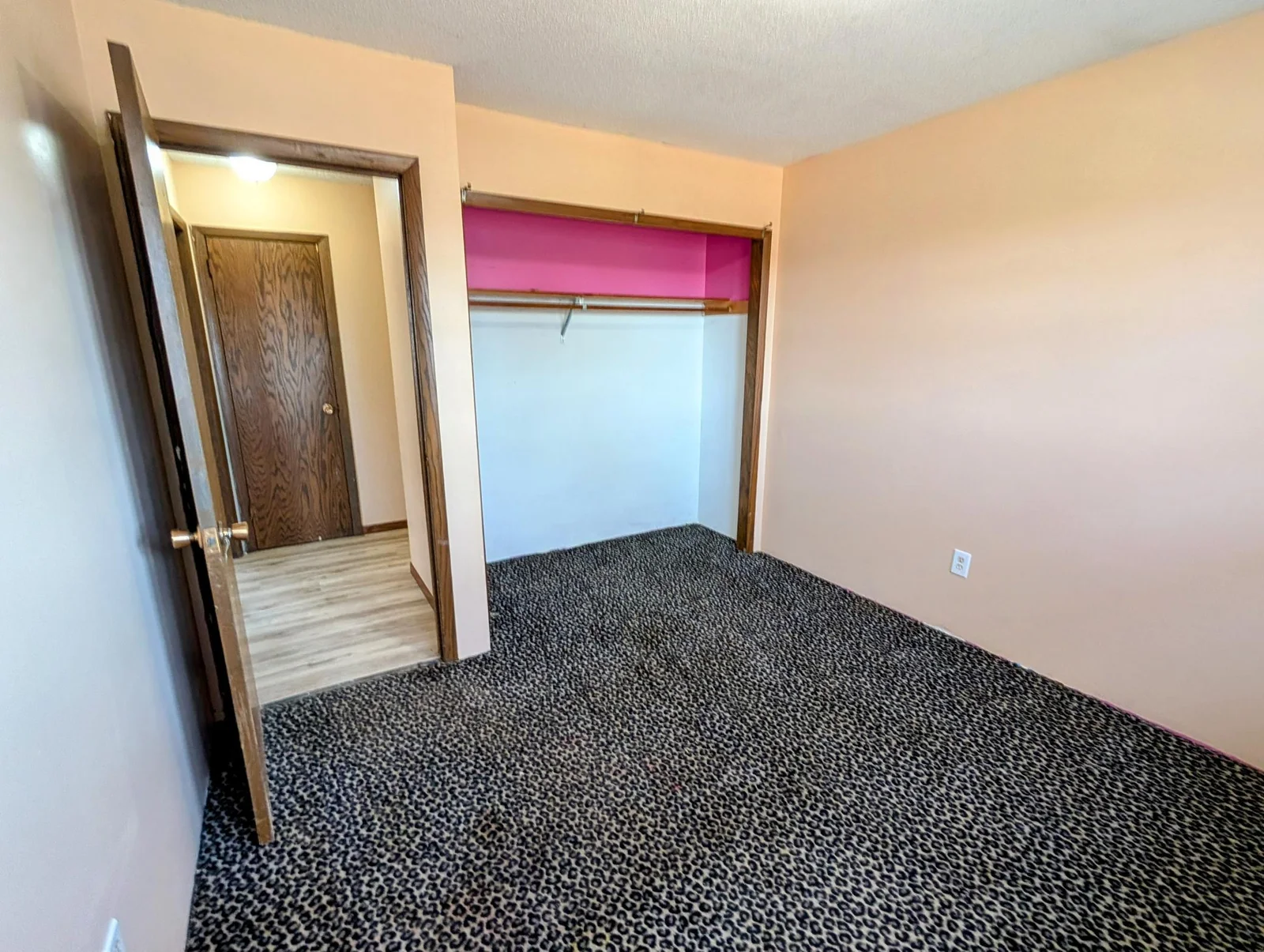 Bedroom 3 with large closet