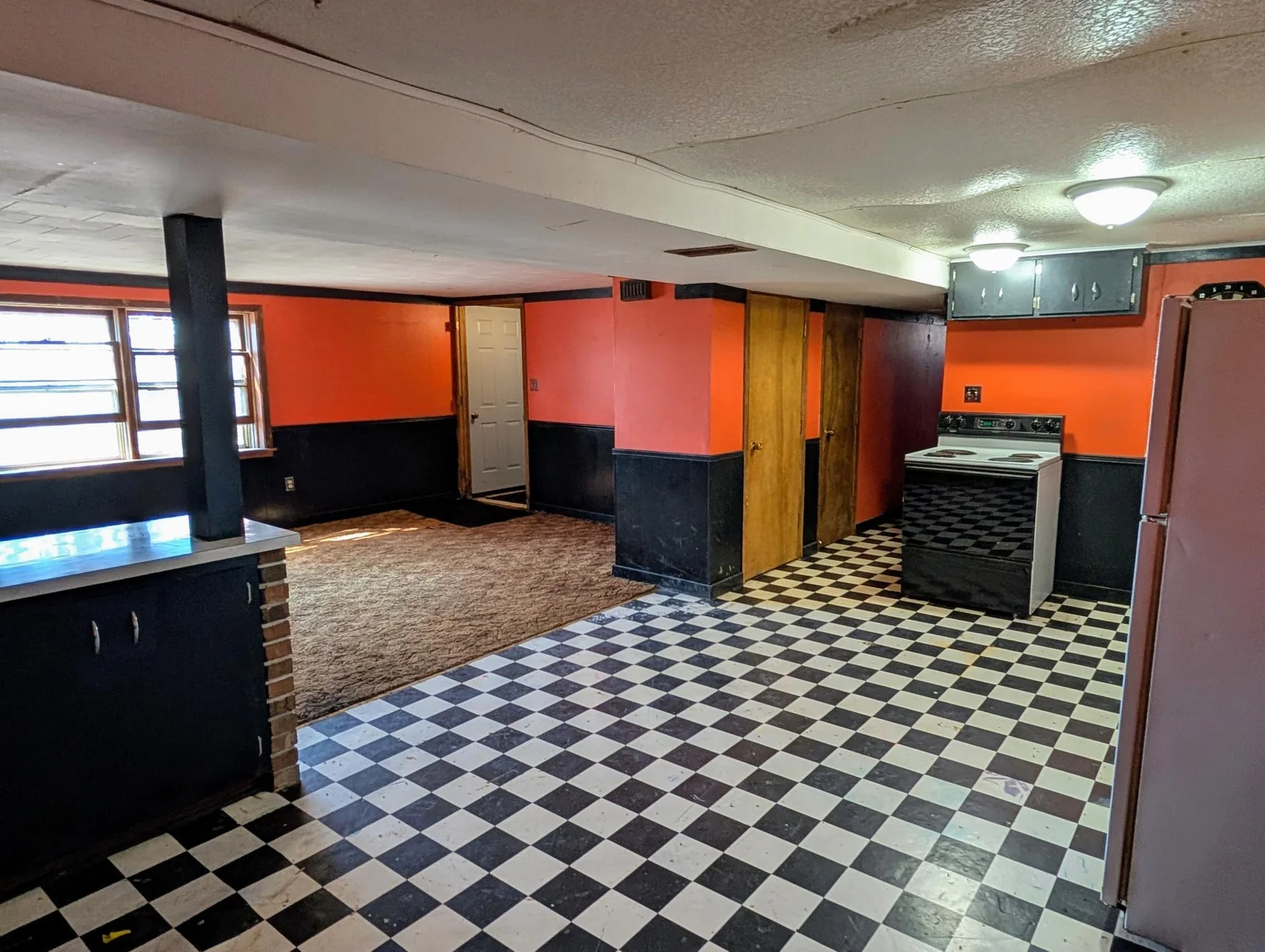 View from dining area