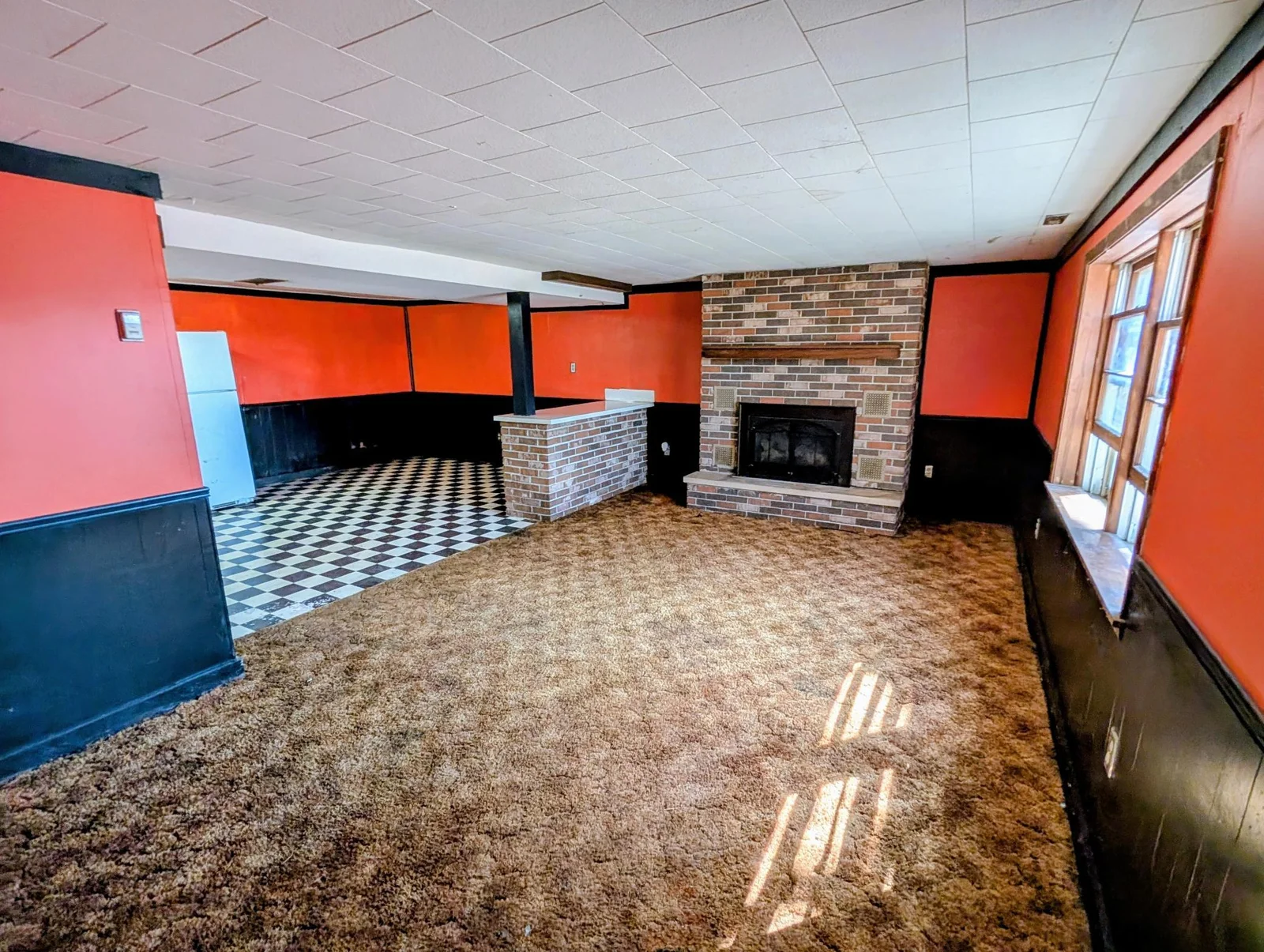 Downstairs family room