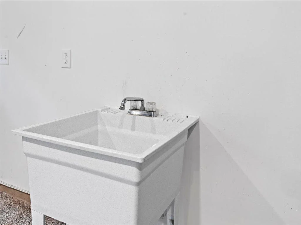 Garage sink