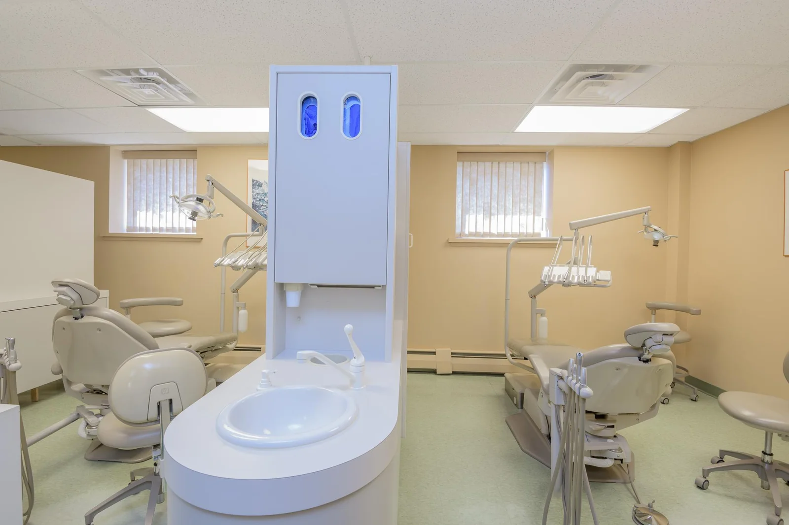 Not in the medical field?  There are so many options with this open space to modify to your needs