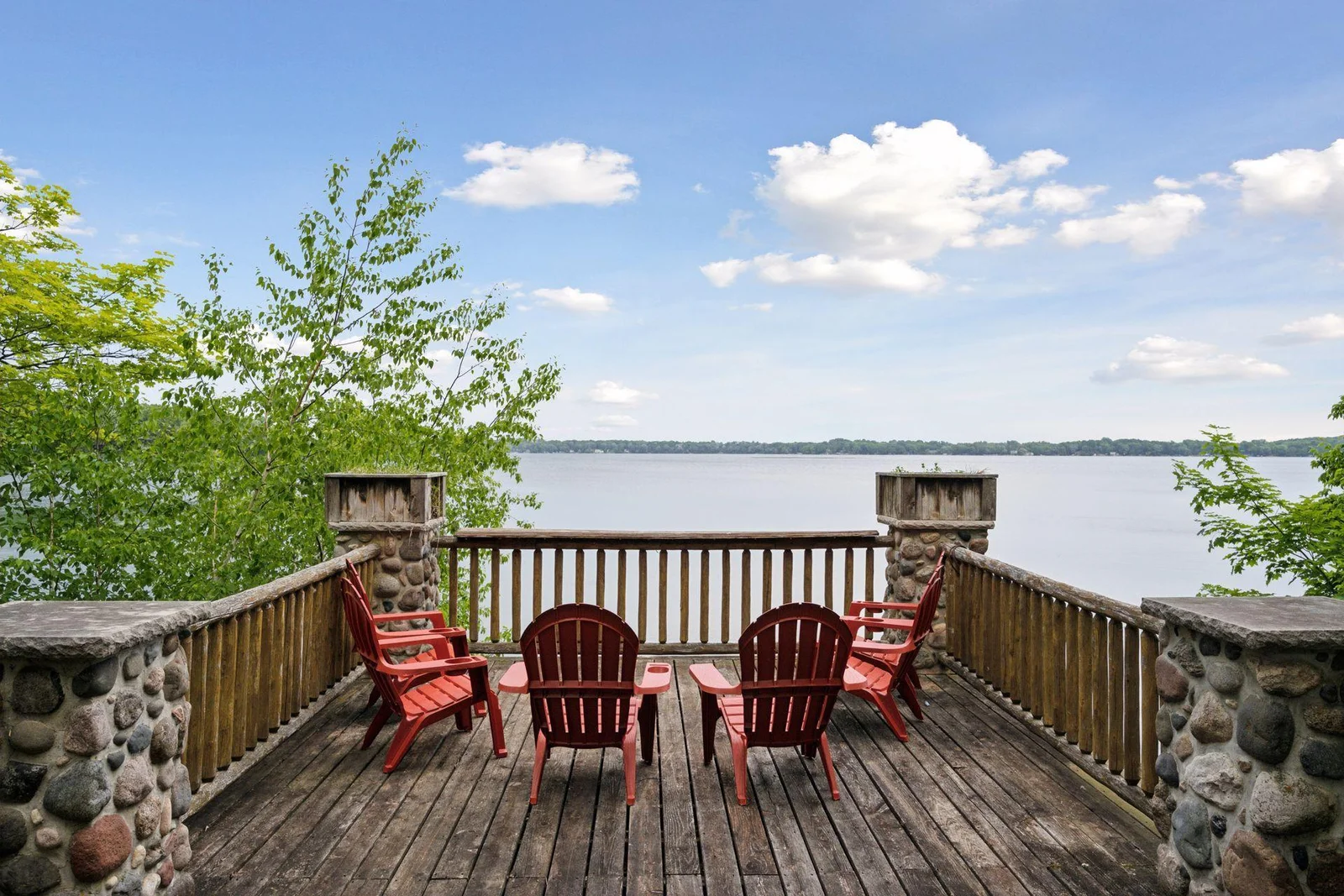 Great space on the water above the boathouse