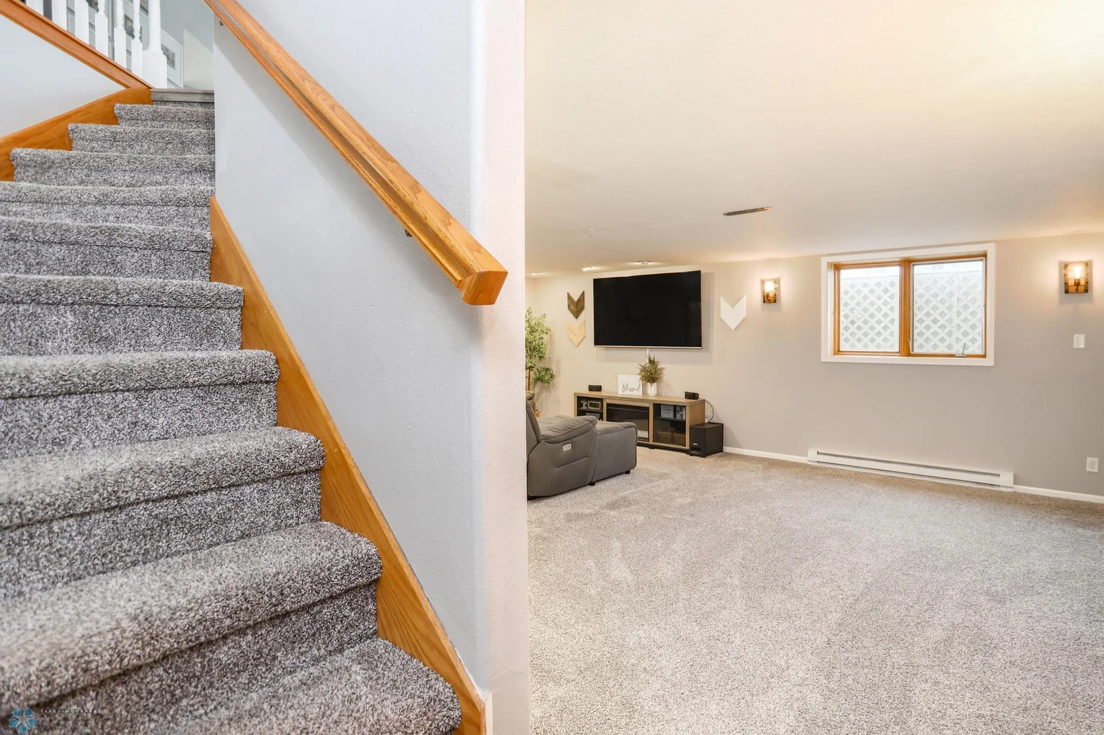 Basement family room