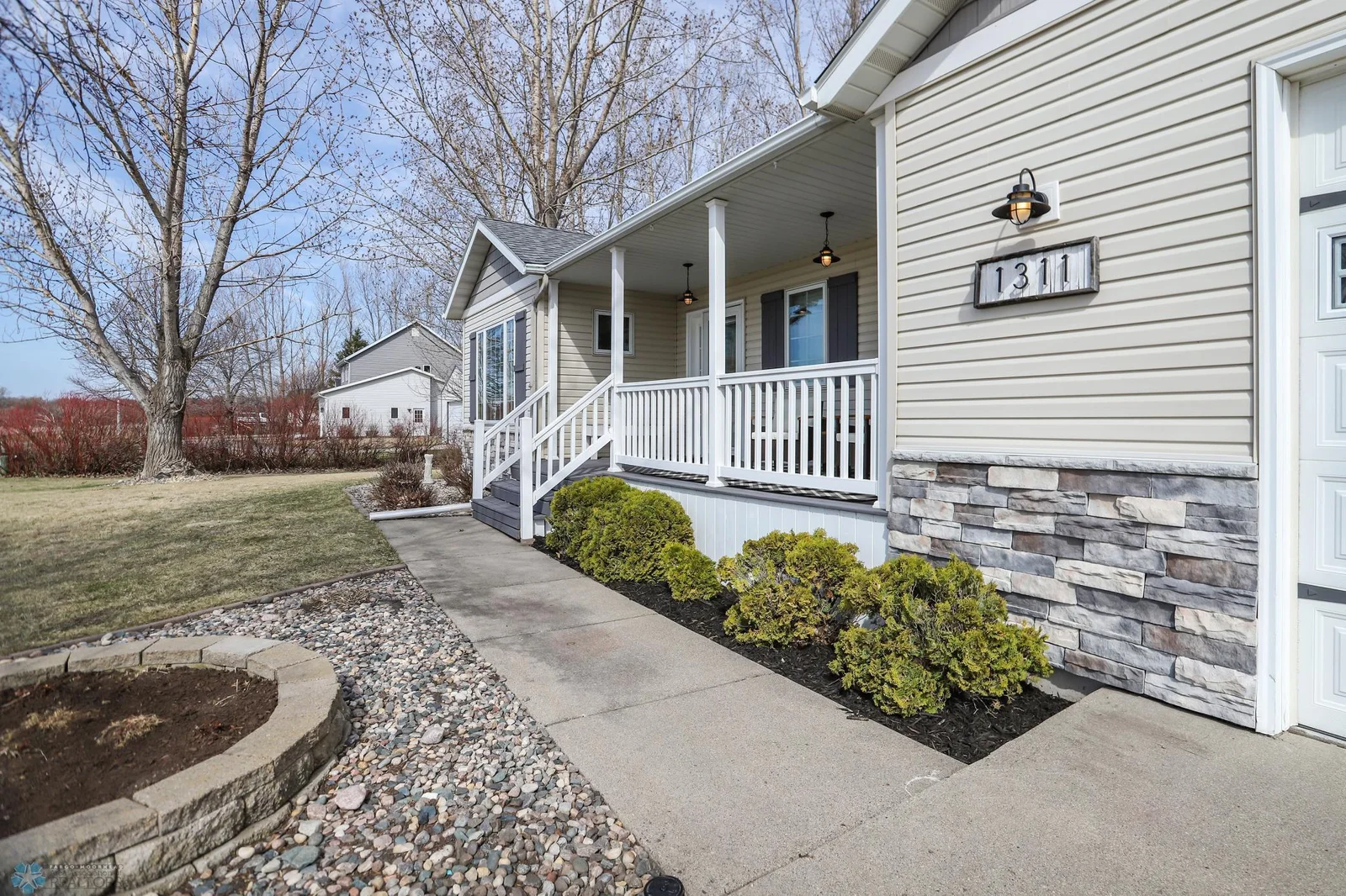 Front walkway
